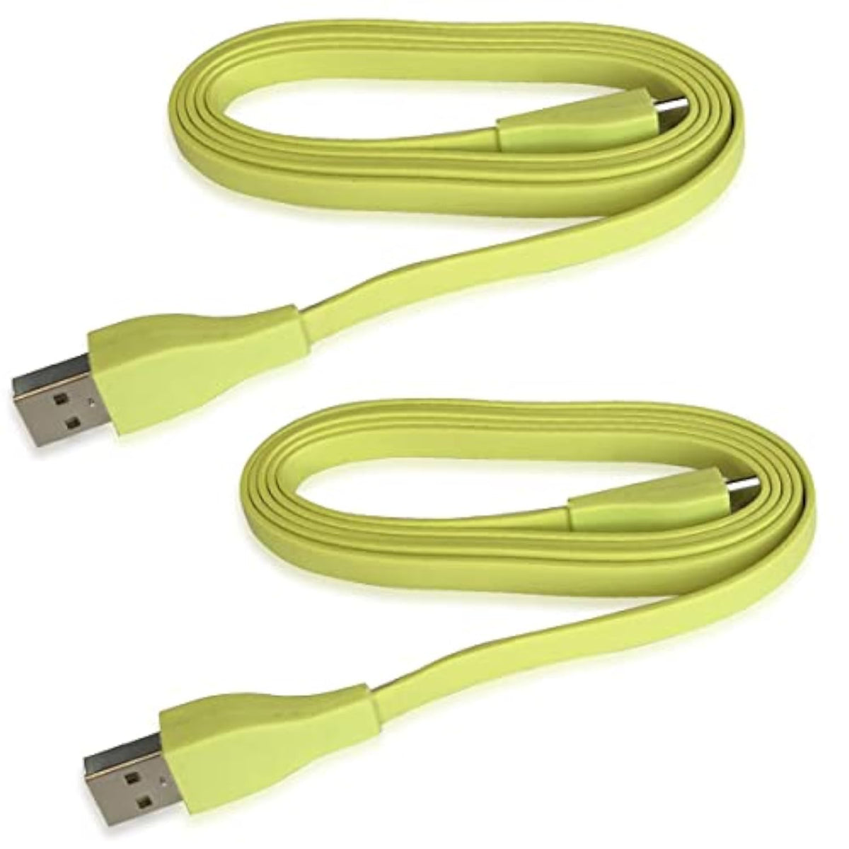 Cord Replacement For Ue Boom Charger, 1.2M Usb Charging Cable Compatible With Logitech Ultimate Ears Boom 3/ Megaboom 3/ Ue Wonderboom/Ue Boom/Megaboom/Mega Boom (2 Pcs, Yellow)