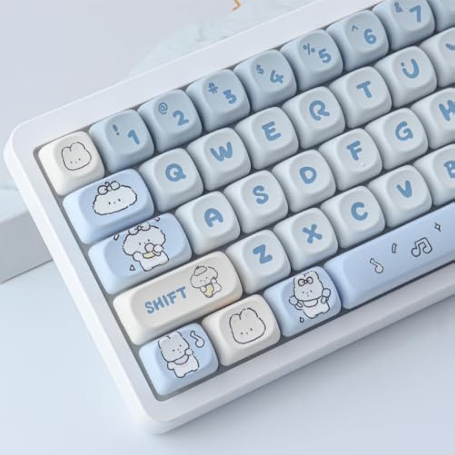 139 Keys Pbt Keycaps,Moa Profile Keycaps Dye Sublimation Customized Ansi Layou