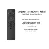 Vizio Replacement Bluetooth Backlit Remote for Soundbar and Home Theater