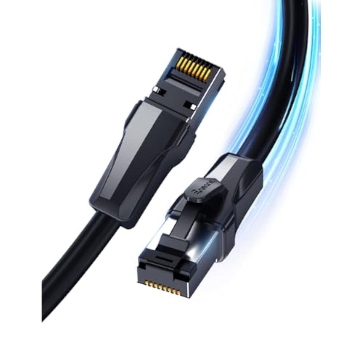 Cat8 Ethernet Cable 10Ft, Heavy Duty High Speed Shielded (Sftp) 40Gbps 2000Mhz