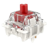 Gateron G Red Pro 3.0 Switches,5-Pin Pre Lubed Rgb Smd Linear Switches For Mx