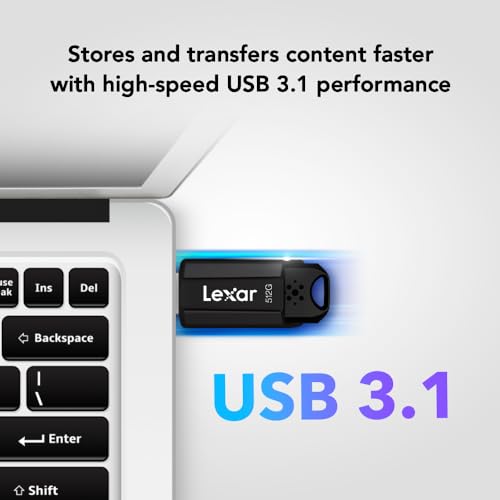 256Gb Jumpdrive S80 Usb 3.2 Gen 1 Flash Drive For Storage Expansion And Backup, Up To 150Mb/S Read, Black (Ljds080256G-Bnbnu)