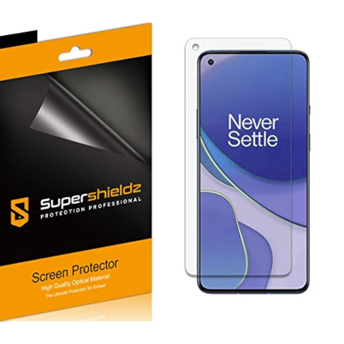 (6 Pack) Designed For Oneplus 9 / Oneplus 9 5G Screen Protector, High Definition Clear Shield (Pet)
