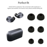 Replacement Earbuds For Technics Eah-Az60, Silicone Earbuds,S/M/L 3 Size,Earbuds Tips For Technics Eah-Az60,3 Pairs(Black)