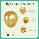 Green Balloons Garland Arch Kit, 130Pcs Green Jungle Party Balloons, Green White And Gold Latex Balloon For Patrick'S Day Jungle Forest Themed Birthday Party Decorations