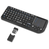 Mini Bluetooth Keyboard,2.4G Handheld Wireless Protable Backlit Keyboard With Touchpad,Compatible With Smart Tv,Google, Fire Stick,Htpc/Iptv,Pc