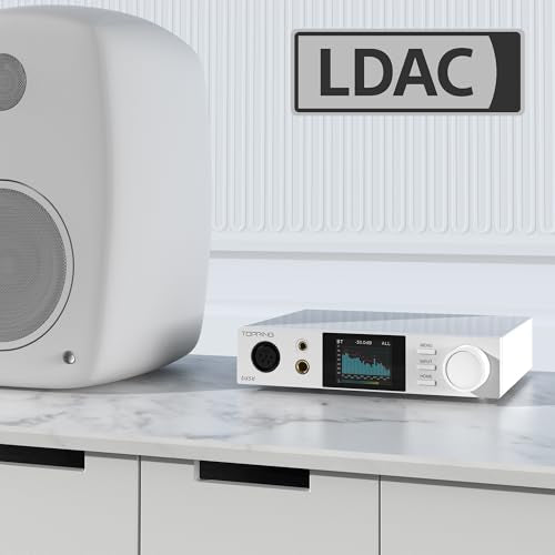 DX5 II Hi-Res DAC & Headphone Amp Combo Dual ES9039Q2M, X-Hybrid Amp, 10-Band PEQ, LDAC Bluetooth 5.1, 4.4mm Balanced & 6.35mm Headphone Output,