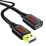 Usb 3.0 Extension Cable 12 Ft, High Speed Usb 3.0 A Male To A Female Extension