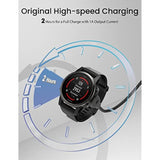 Charger For Garmin Watch Charging Cable For Fenix 5 5S 5X Plus 6 6S 6X Pro 7 7S 7X,Forerunner 745 935 945 45 45S 245 Music,Instinct,Approach S10 S40 S60 S12 S42,Vivoactive 3 4 4S Venu
