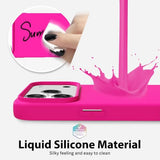 Silicone Case for iPhone 17 Pro Max Compatible with Magsafe Magnetic Wireless Charging, Slim Thin Soft Rubber Gel with Magnet, Matte TPU Mag Cover