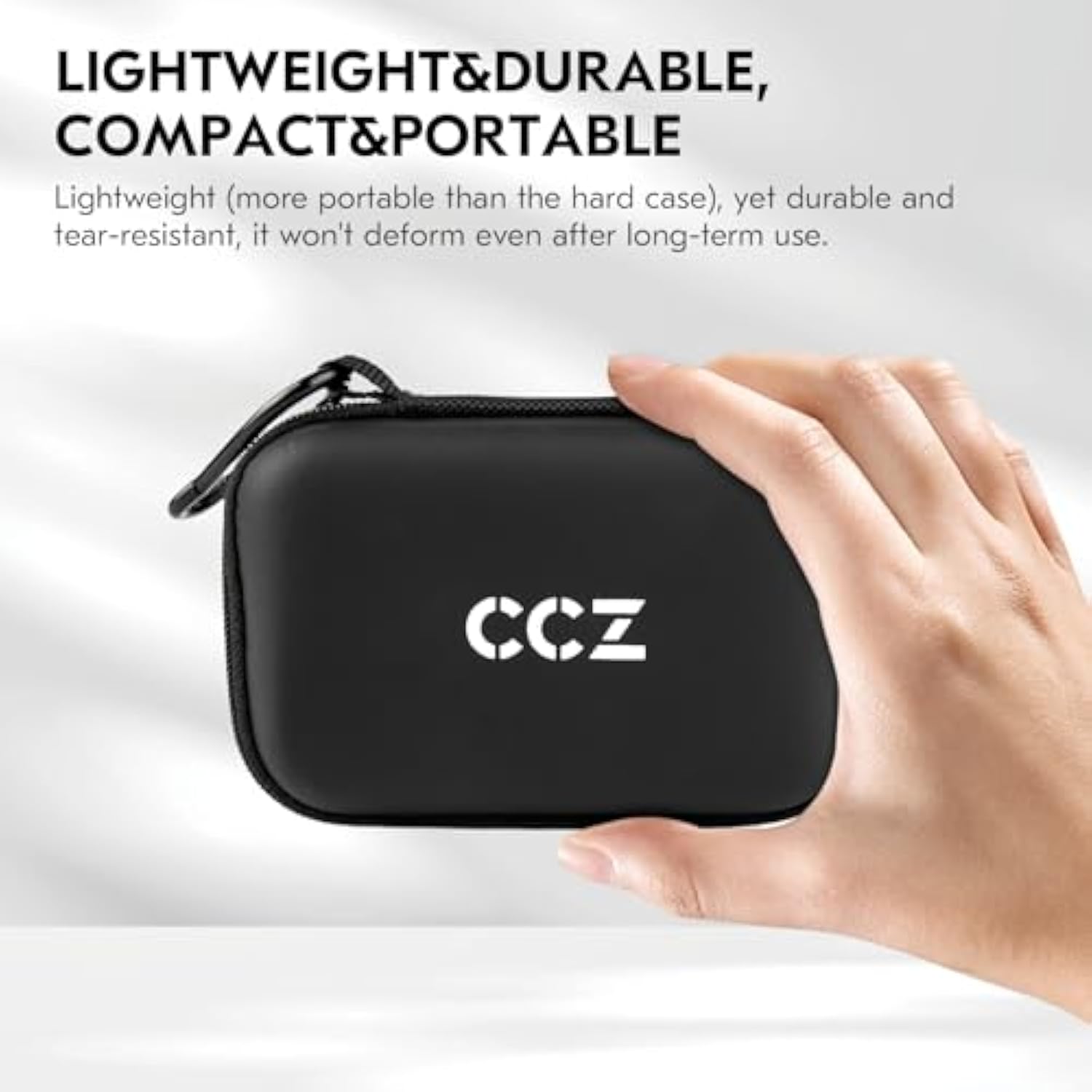 Kz Zs10 Pro Iem Case For In Ear Monitor, Ccz Zc02 Earbuds Case With Carabiner, Eva Travel Storage Bag For Cca Cra, Shure Se215, Moondrop Chu, Ccz Melody, Kbear Ks1, Tangzu Wan'Er, Iems Cable, Ear Tips