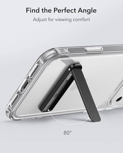 ESR Boost Phone Kickstand, Vertical and Horizontal Stand, Adjustable Angle, Compatible with iPhone Air 17 Pro Max, iPhone 17e/16/15/14/13/12,