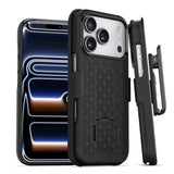 For Iphone 17 Pro Holster Case, Belt Clip Case For Iphone 17 Pro, Shell Holster Combo I Phone 17 Pro, Slim Rugged Drop Shockproof Protective Cover With Kickstand (6.3") | Ranger V1 Series