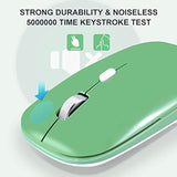 Wireless Mouse, 2.4G Slim Silent Cordless Mouse With Usb Receiver, 3 Adjustabl