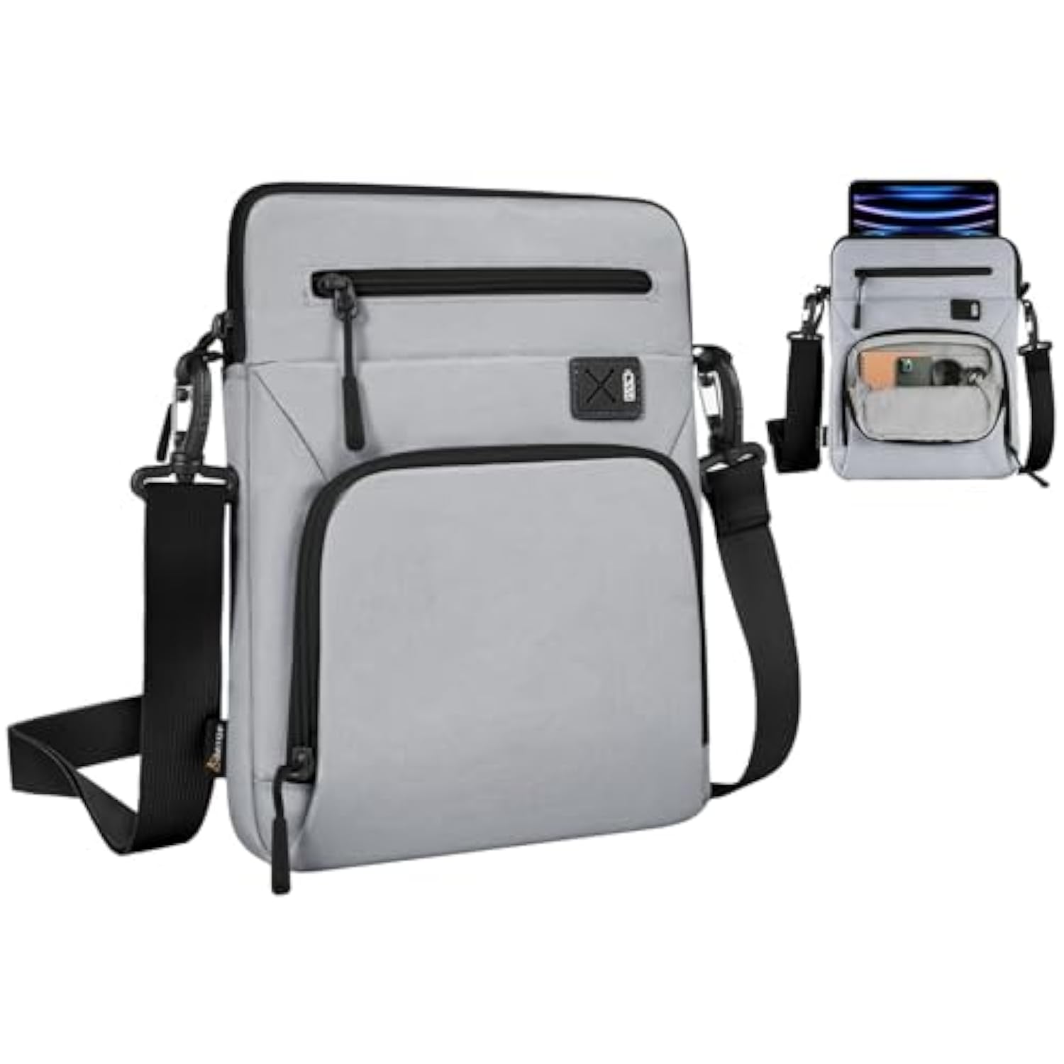 13-14 Inch Laptop Sleeve, Compatible With Macbook Pro 14 (M4–M1), Macbook Air 13/15 (M3/M2), Surface Laptop 4/5, Ipad Pro 12.9 (6Th–3Rd Gen), & More – Waterproof Case With Handle