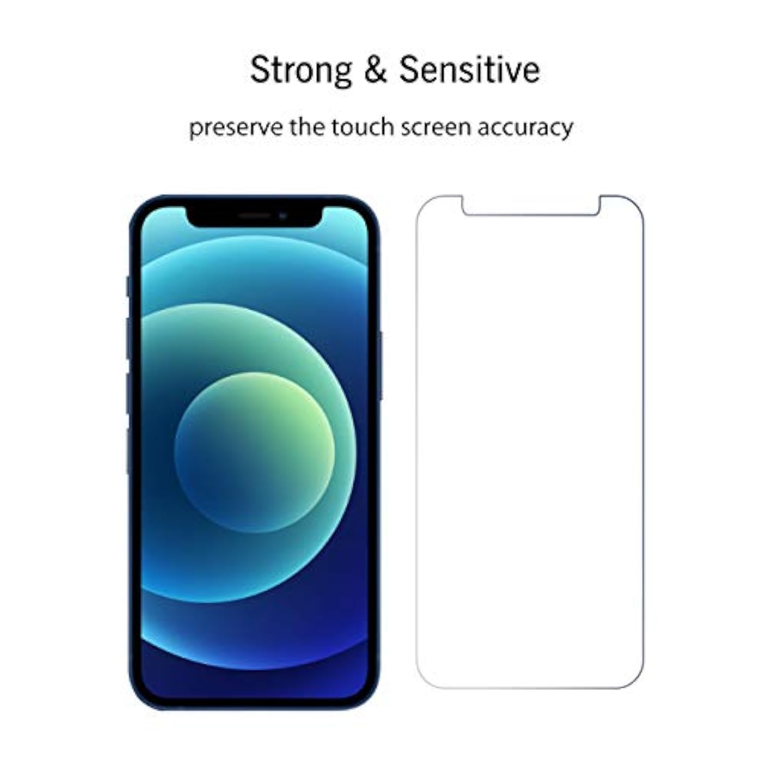 Glass Screen Protector For Iphone 12 Mini 2020 [5.4 Inch] 3Pack Tempered Glass