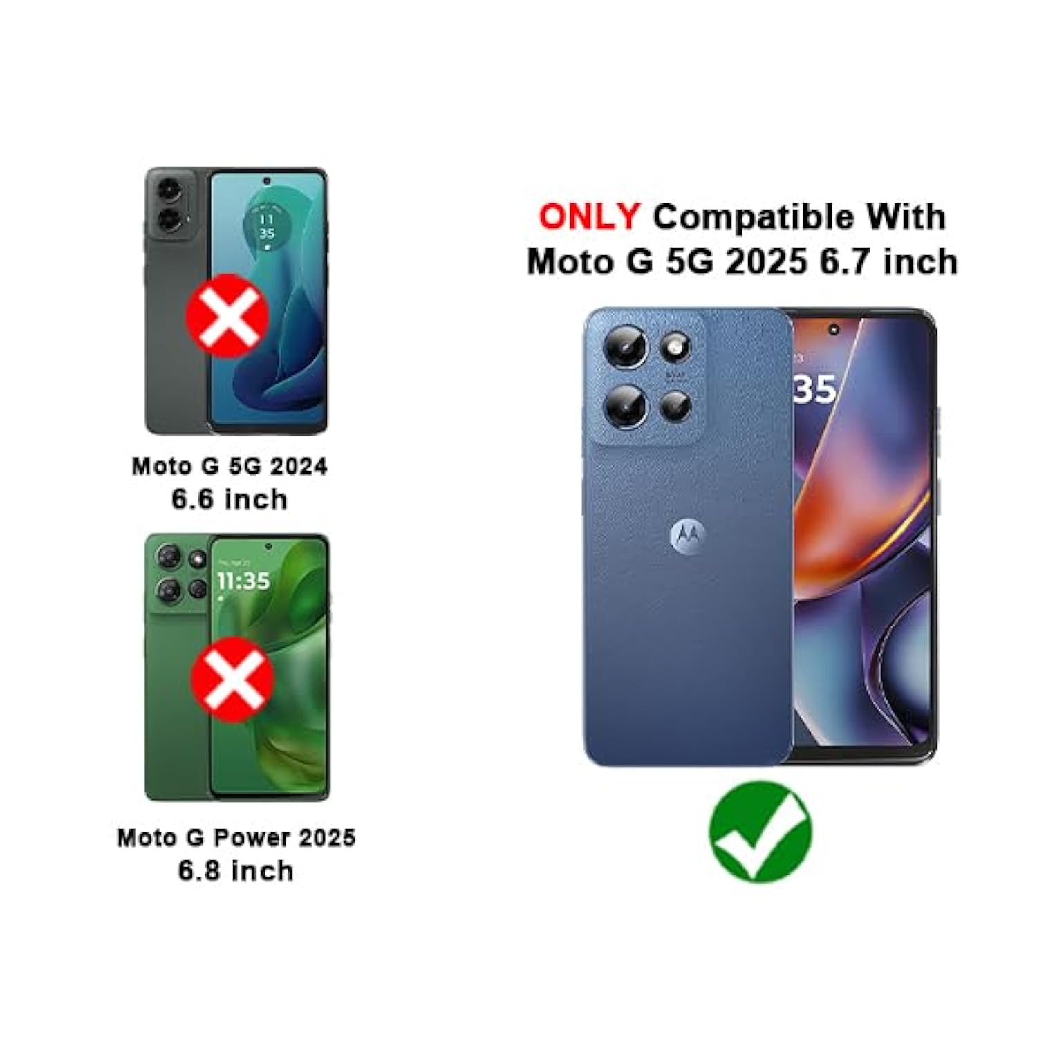 For Moto-G-5G-2025 Case: ??????? ?????? ?? ?????????? ????????? 1 Pack Tempered Glass Screen Protector And 360° Rotatable Ring Holder Magnetic Kickstand, Plating Rose Gold Edge Case, Pink