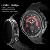 Spigen Liquid Air Designed for Samsung Galaxy Watch 5 Pro Case 45mm (2022) - Matte Black
