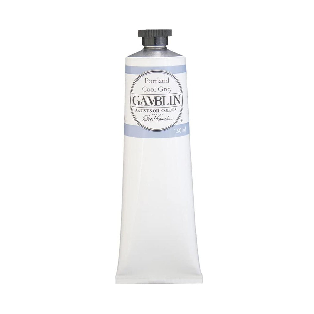 Gamblin Artist Oil, 150ml tube, Portland Cool Grey (2554)