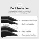 Laptop Sleeve With Cat Illustration Cute Laptop Bag With Hidden Handle And Pockets Compatible With Macbook Air 13 Macbook Pro 14 Hp Chromebook 14