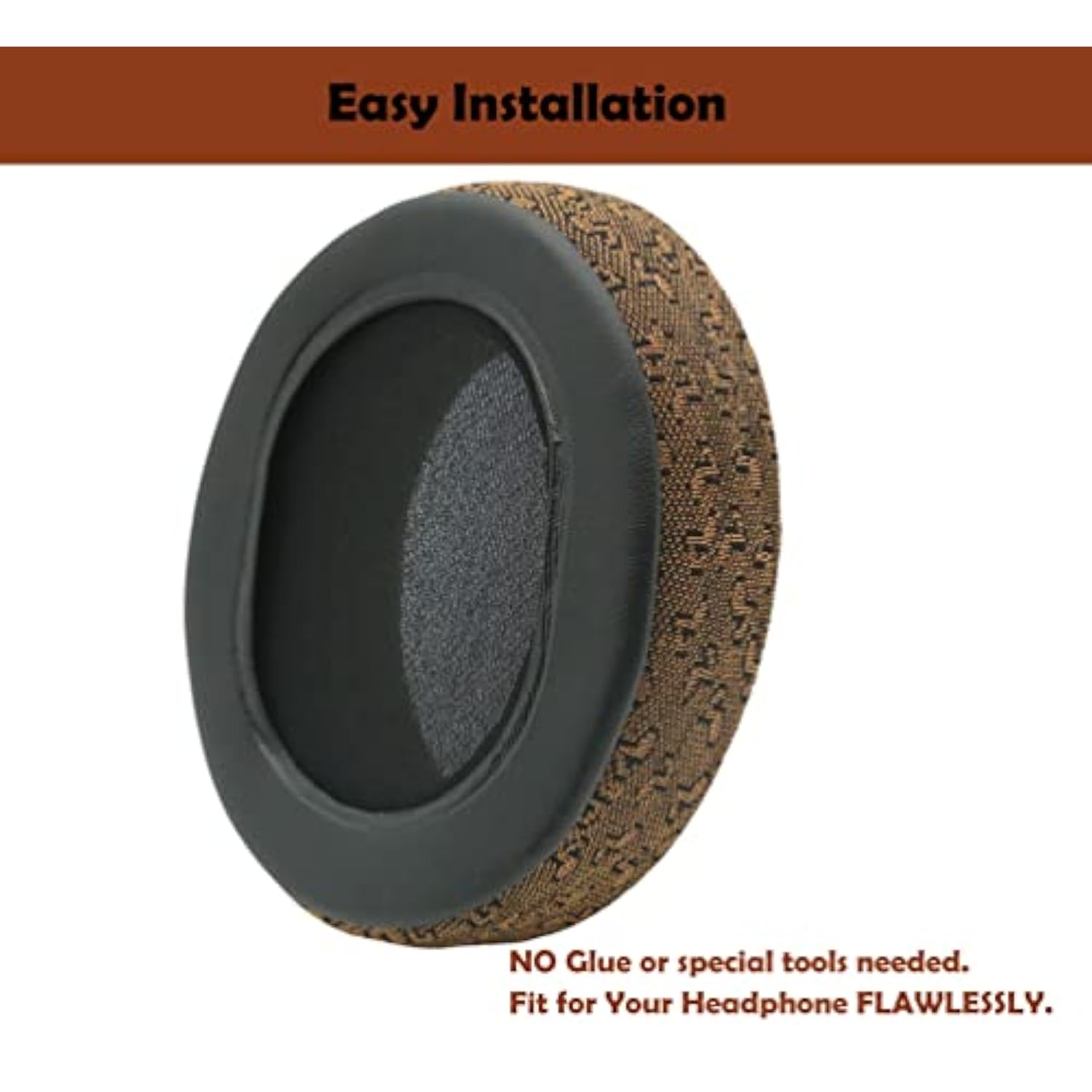 Premium Headphone Earpads Headset Cushions Replacement Ear Pads Compatible With Audio-Technica M40X M50 M50X Msr7/Fostex T50Rp/Mdr 7506/Hyperx Cloud Alpha Hyperx Cloud Headset