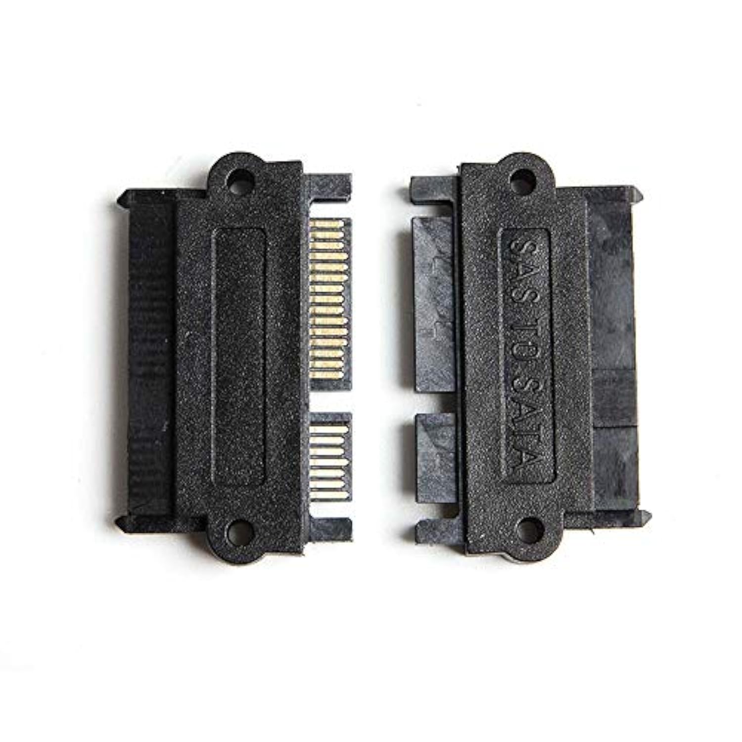 2Pcs Main Board Small Port Sas Hard Disk Adapter Sff-8482 To Sata 22 Pin Adapt