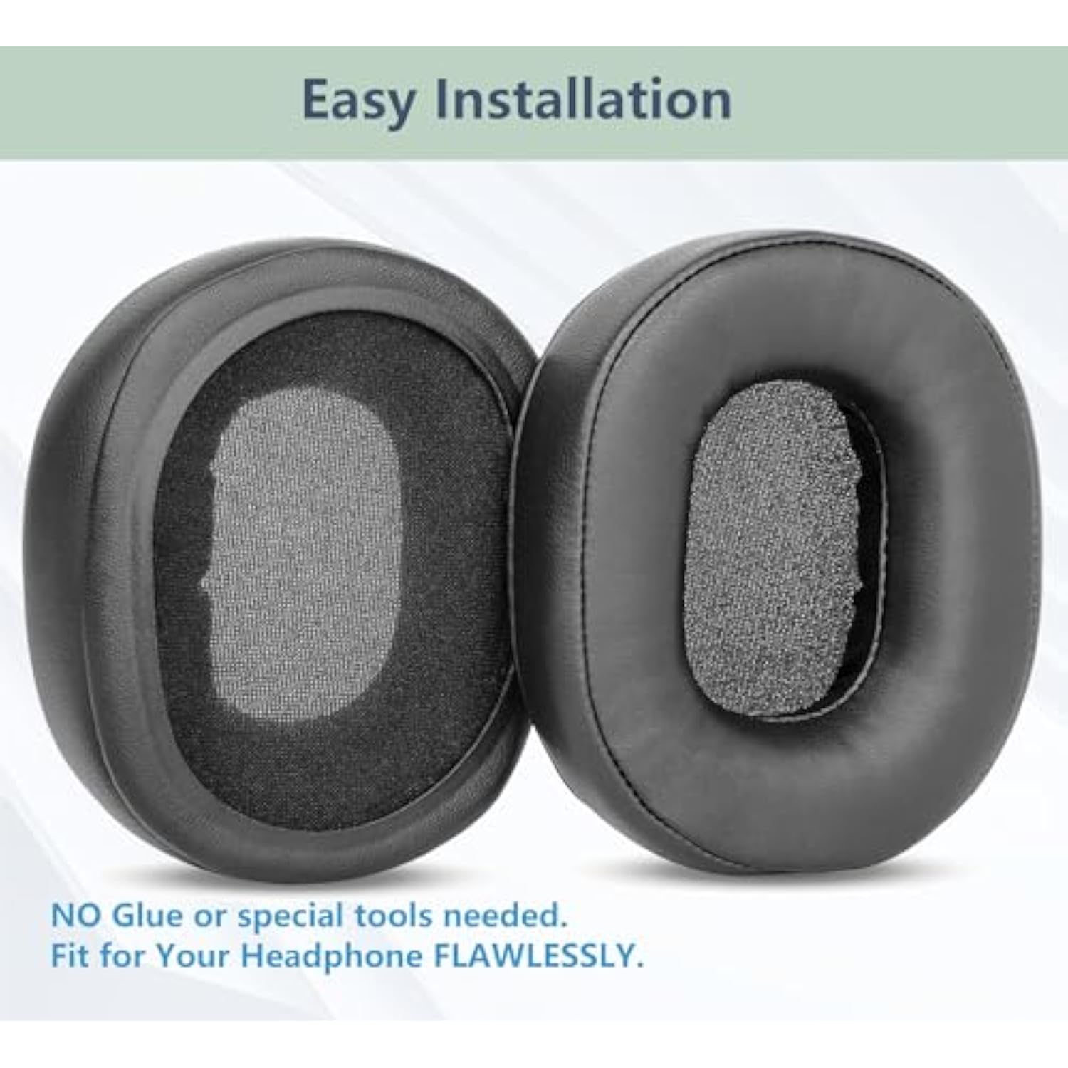 Prime Earpads Replacement Compatible With David Clark H10-13.4 H10-20 H10-30 H10-13S H10-76 H10-60 Dc H10-40 Headphones Ear Pads Cushion(Protein Leather/Memory Foam)