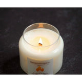 Caramel Popcorn Craze Scented Candle | 16 Oz | Virgin Coconut Soy Blend | Crackling Wooden Wick | | Non-Toxic | Large (Caramel Popcorn Craze)