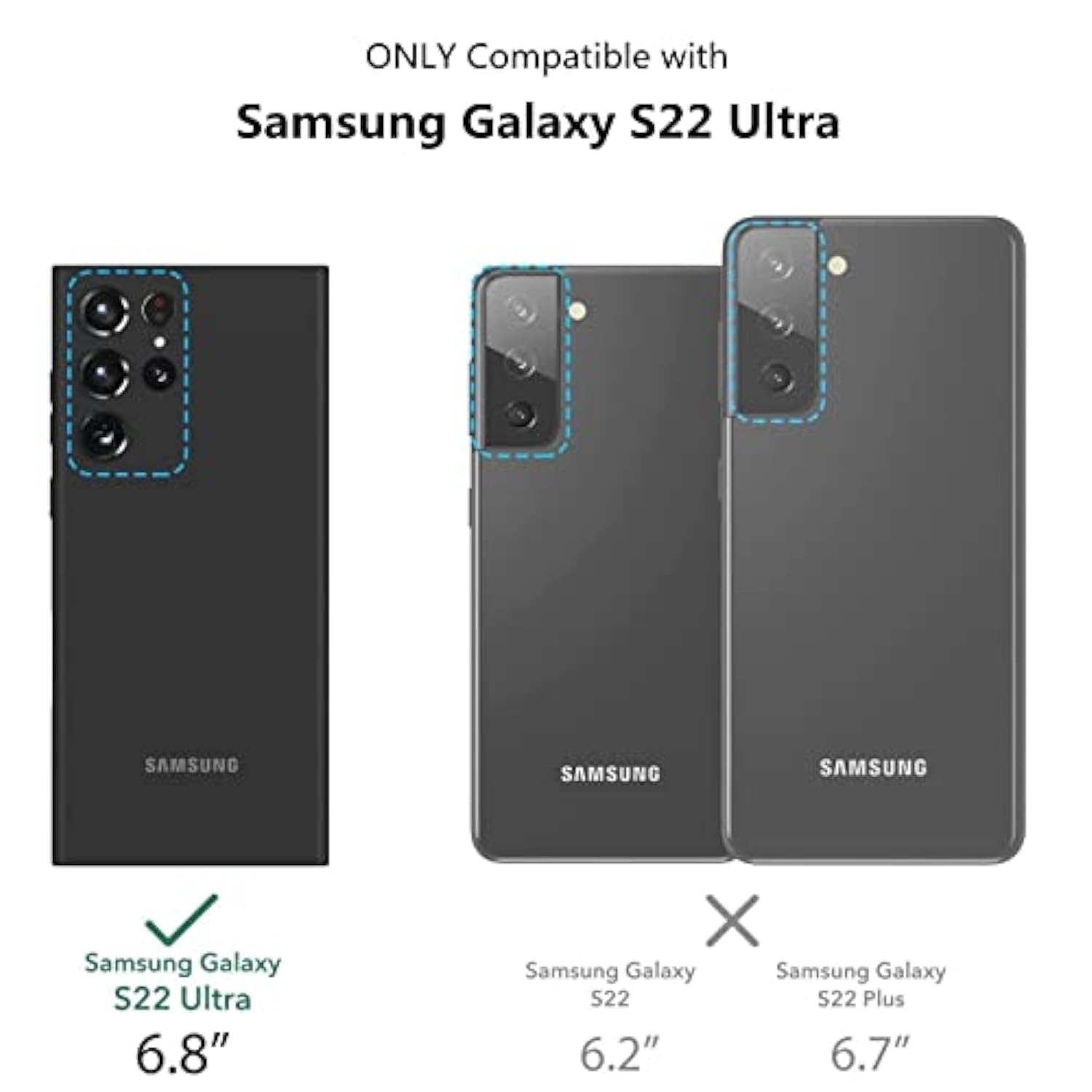 For Samsung Galaxy S22 Ultra Wallet Case With Card Holder, Kickstand Feature Pu Leather Case With Adjustable Crossbody Lanyard Magnetic Clasp Zipper Pocket Flip Cover (Claret)