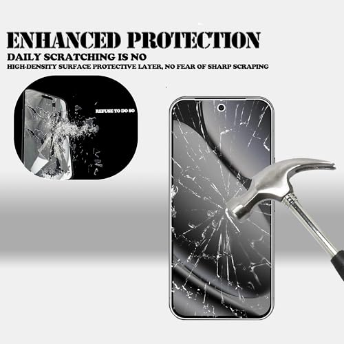 [2+2 Pack Tempered Glass Film For Google Pixel 10 Screen Protector 2-Pack with Camera Lens Protector 2-Pack
