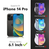 InvisibleShield Glass Elite VisionGuard+ Screen Protector for  iPhone 14 Pro Ultimate Shatter, Impact and Scratch Resistance, Blue-Light