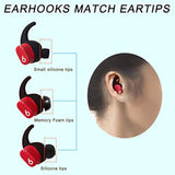 Anti Slip Silicone Ear Hook Tips For Beats Studio Buds Eartips For Beats Earbuds Replacement For Beats Cover Black 2 Pairs