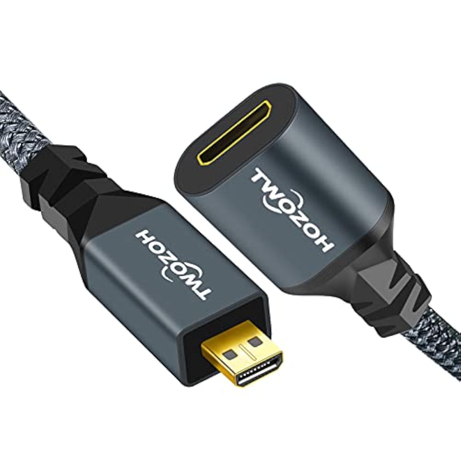 Micro Hdmi Male To Mini Hdmi Female Adapter Cable, Micro Hdmi D Type Male To M