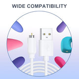Magnetic USB DC Charger Cable for 1 Dot Massager, Replacement Charging Cord-1Pin