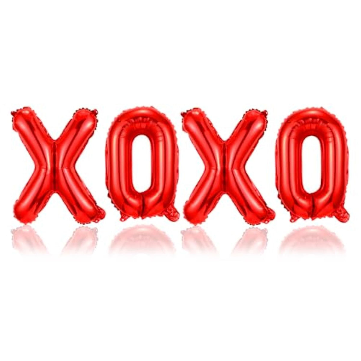 Xoxo Valentine Balloons - Mylar Balloons, Photo Props, Galentines Day & Valentines Party Decorations