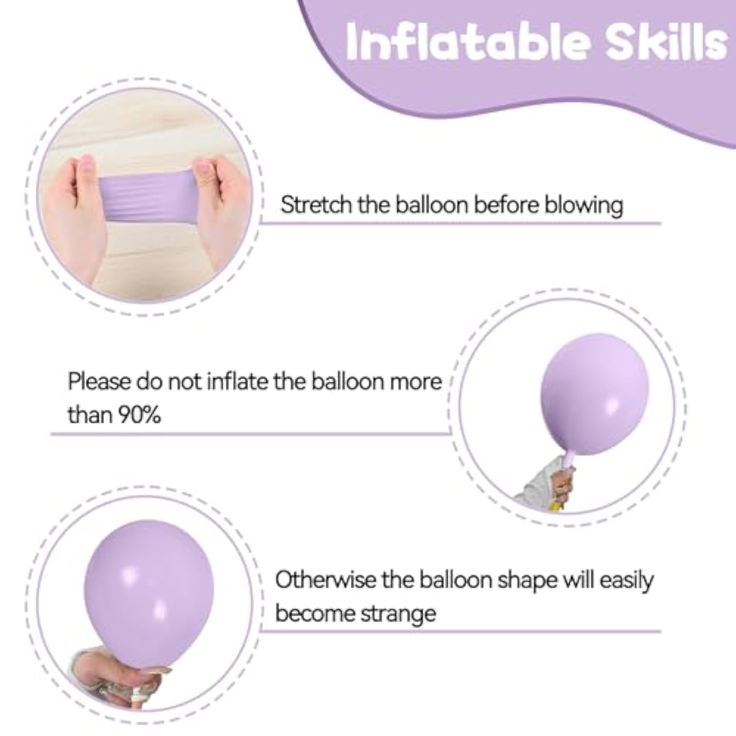 12" Pastel Pearl Balloons Blue, Purple, Green, Pink & Yellow Decor