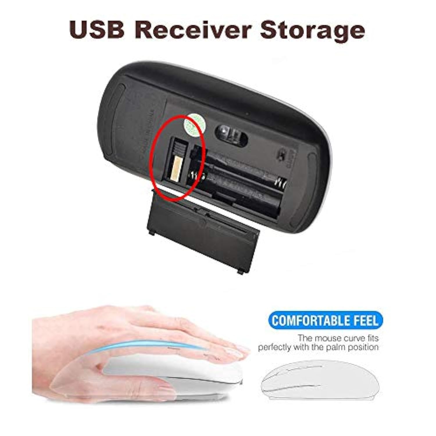 2.4G Ergonomic Portable Usb Wireless Mouse For Pc, Laptop, Computer, Notebook With Nano Receiver (Hot Pink Leopard Animal Print)