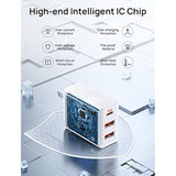 Usb C Wall Charger 32W Fast Charging, For Iphone Charger Block [3-Port 20W+12W] With 20W Usb C Port & Dual 12W Usb A For Iphone 17 Pro Max/16/15/14/13/12/11/X/8