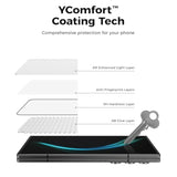 Glasswarrior Ar Screen Protector For Samsung Galaxy Z Fold 7, 9H+ Shatterproof [Military-Grade Protection], Superior Scratch Resistance Anti-Reflective Tempered Glass Screen Protector