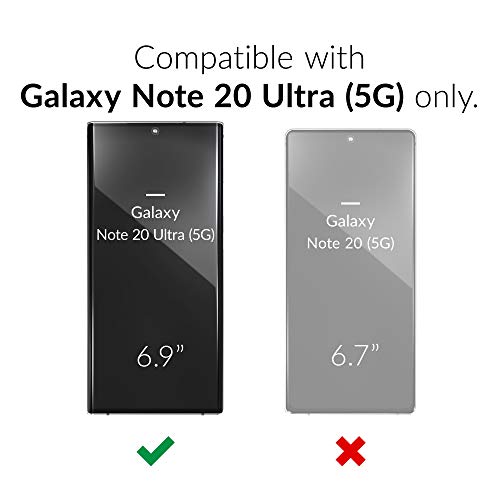 for Galaxy Note 20 Ultra Case, Shockproof Protection Dual Layer Case for Galaxy Note 20 Ultra (6.9 inch) - Forest Green