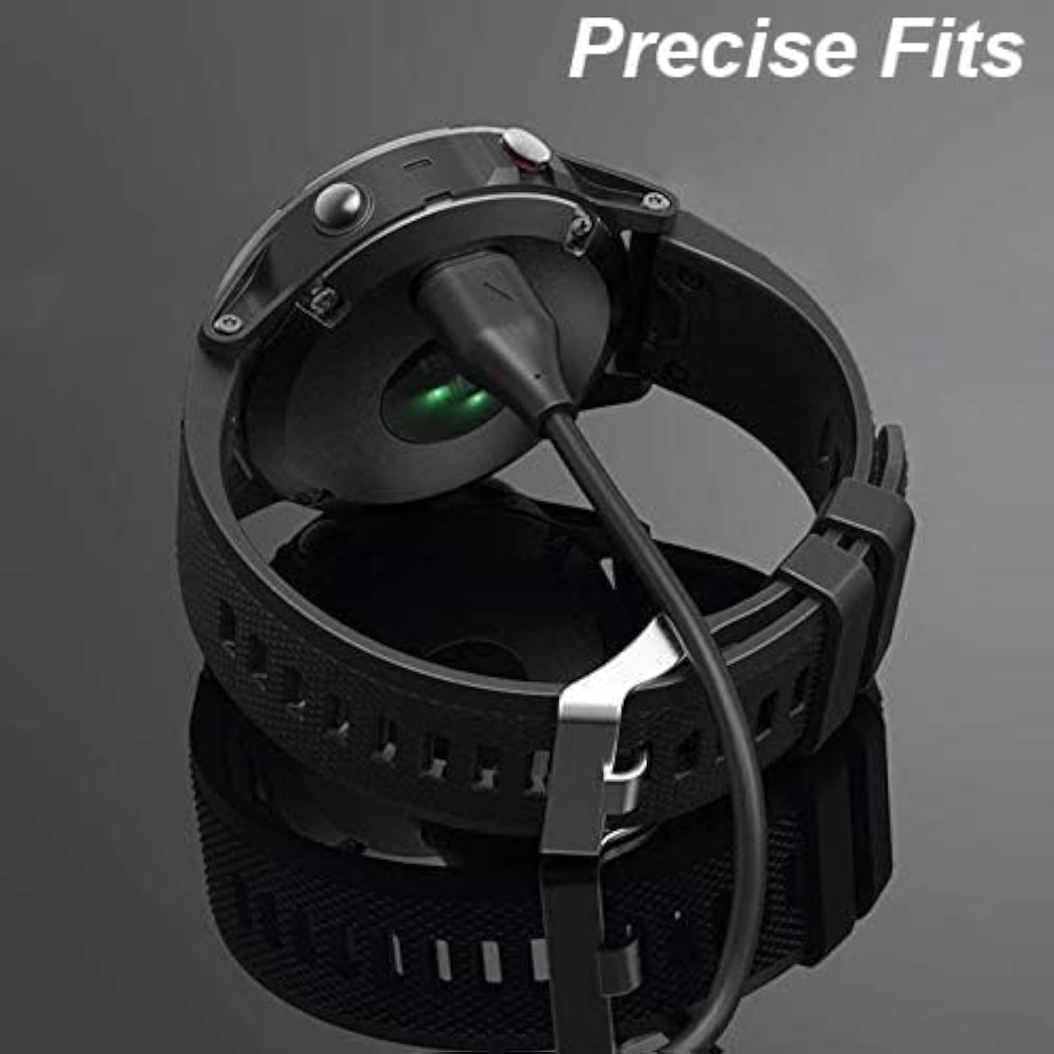 Charger For Garmin Instinct, Instinct 3 2 2S 2X, Replacement Charging Cable Usb Cord With White Dust Plug For Garmin Smart Watch (1)