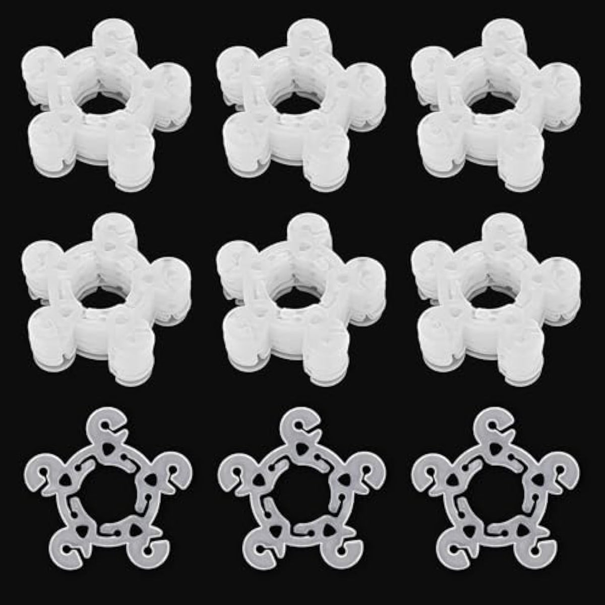 60Pcs Reusable Balloon Clips for Arch Kits Column Stand Decorations