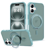 iPhone 16 Case with Stand 6.1" Green