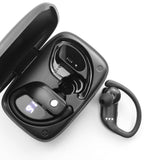 Replacement Silicone Ear Tips For Bmani T16 / Occiam T17 / Tozo T6 / Tozo T10 / Tonemac N18 Earbuds, 9 Pairs (S/M/L, Black)