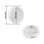 Deep Coaster Molds, Round Coaster Resin Molds, Small Coaster Silicone Molds For Resin Casting, For Flower Bouquet Preservation