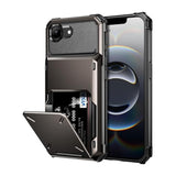 iPhone 17e and iPhone 16e Dual Layer Wallet Case with Card Holder