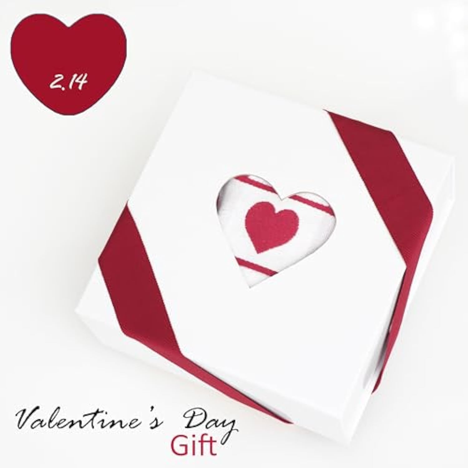 Valentines Day Kitchen Towels – 100% Cotton 425Gsm Set Of 3 – Thick Absorbent Dish & Hand Towels – Red Heart Tea Towels For Valentine’S Day Decor & Home Gifts