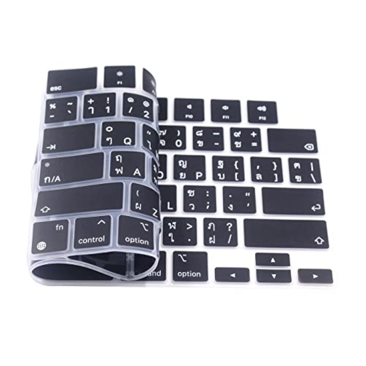 Thai Language Silicone Keyboard Cover Skin Compatible For 2022 Macbook Air 13.