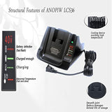 40V Max Fast Charger Compatible With Black And Decker Lcs36 Lcs40 For 36V/40V Lithium Ion Battery Lbx1540 Lsw36 Lbx2540 Lbxr36 Lbx36 Lst136 Lbxr2036 Lht2436 Lbx2040...