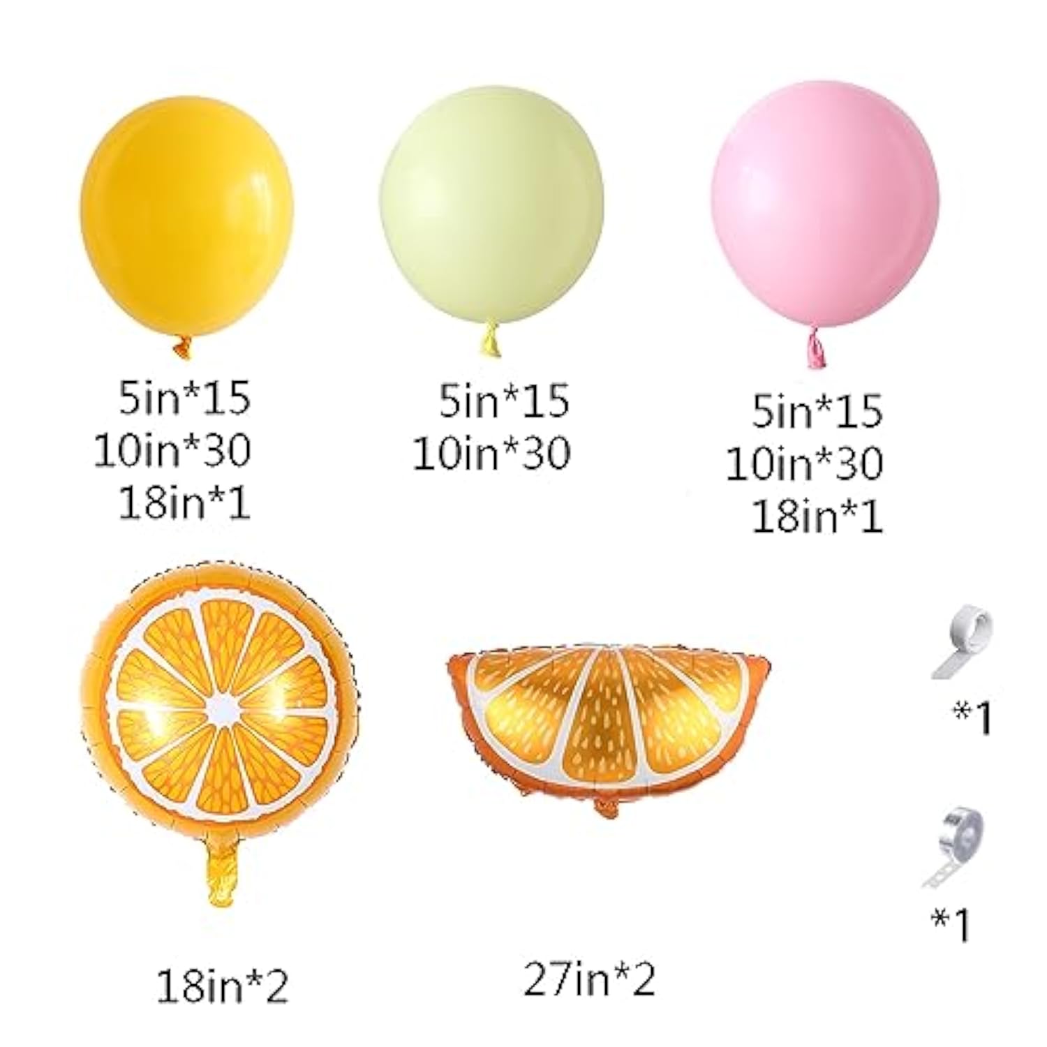 143Pcs Lemon Balloon Arch Garland Kit Pastel Yellow Pink Lemon Yellow Balloons For Lemonade Birthday Party Main Squeeze Sunflower Sunshine Baby Shower Honeybee Theme Party Decorations